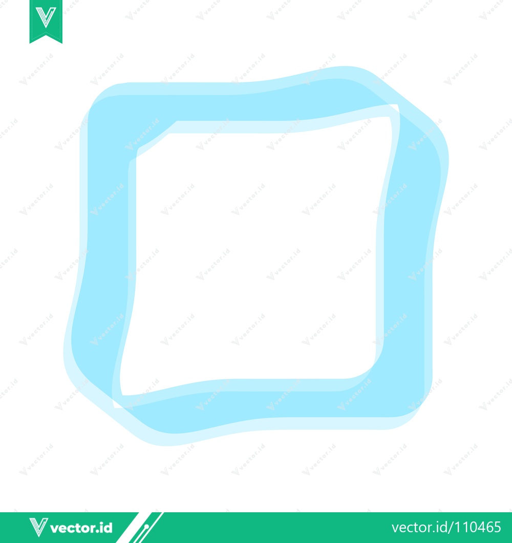 Premium Vector dari Abstract Blue Square Frame with Soft Edges