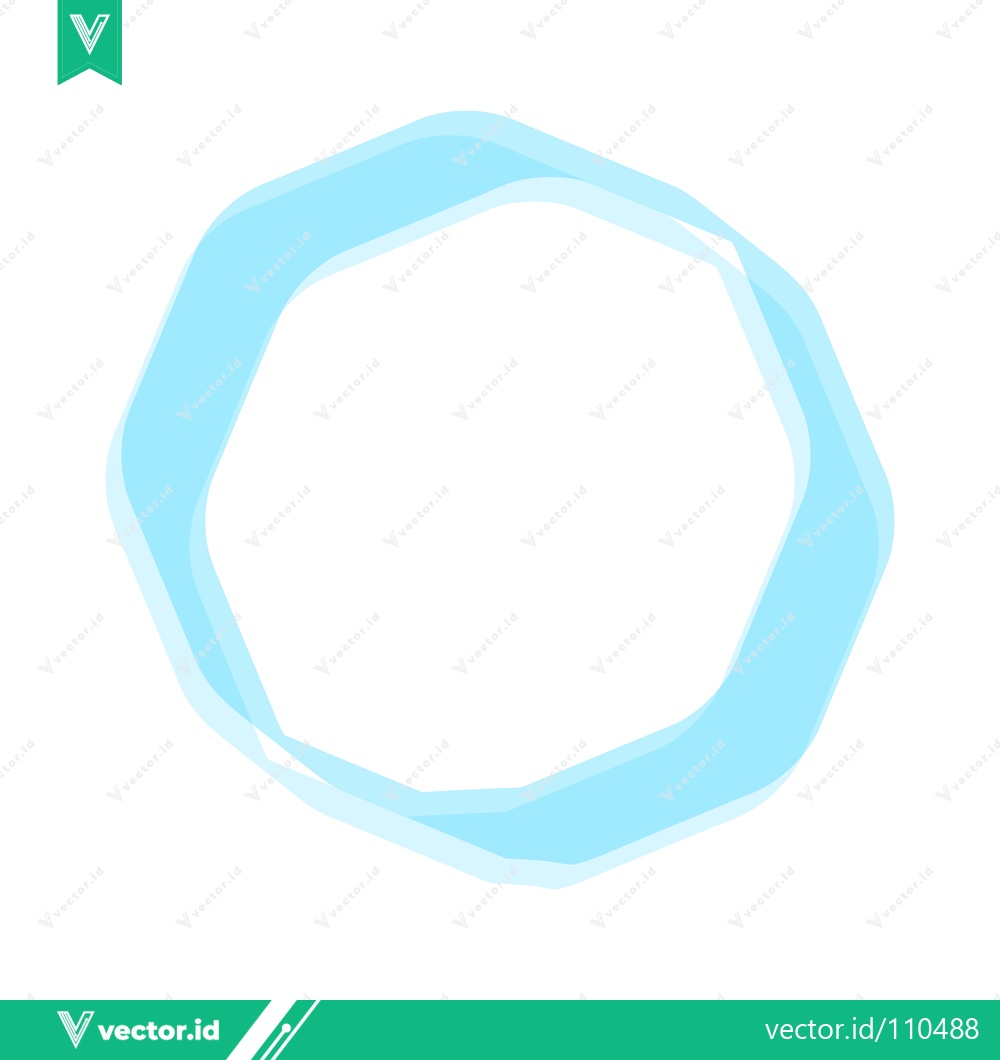 Premium Vector dari Abstract Blue Ring Shape with Soft Edges