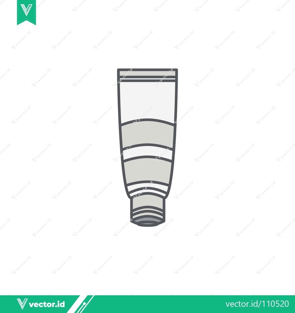 Premium Vector dari Minimalist Illustration of a Tube of Cream or Ointment