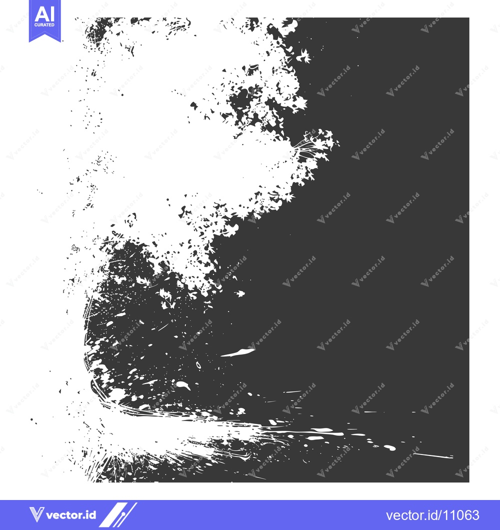 Premium Vector dari Abstract Black and White Splashes and Lines