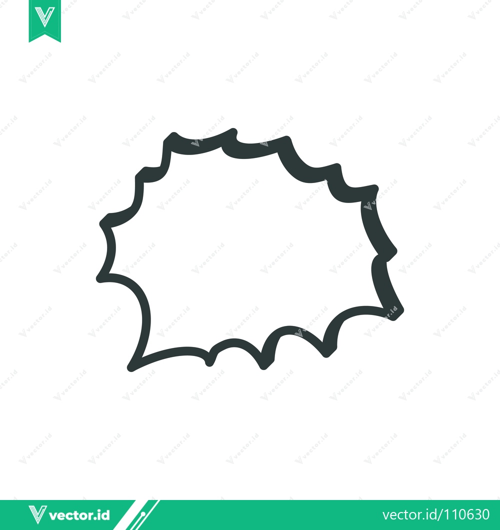 Premium Vector dari Hand Drawn Speech Bubble Outline