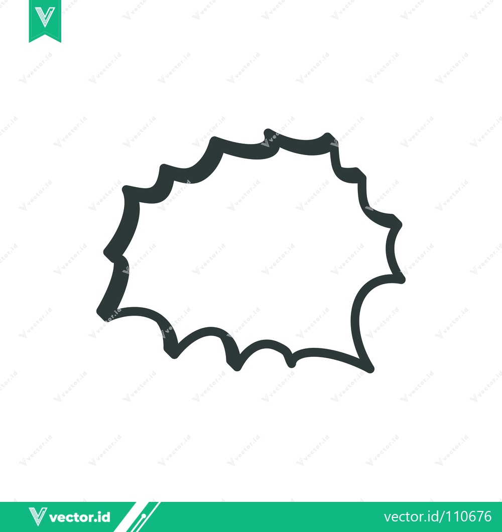Premium Vector dari Hand-drawn speech bubble outline comic style