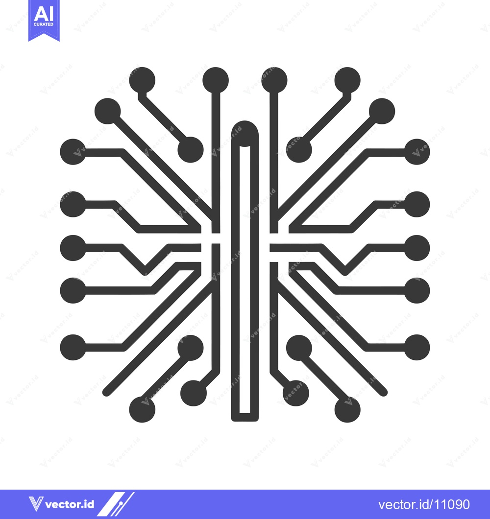 Premium Vector dari Abstract Circuit Board Design with Multiple Connections