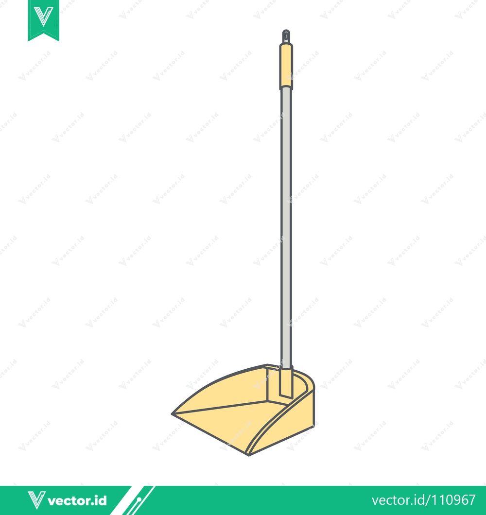 Premium Vector dari Dustpan and Brush Set for Efficient Cleaning