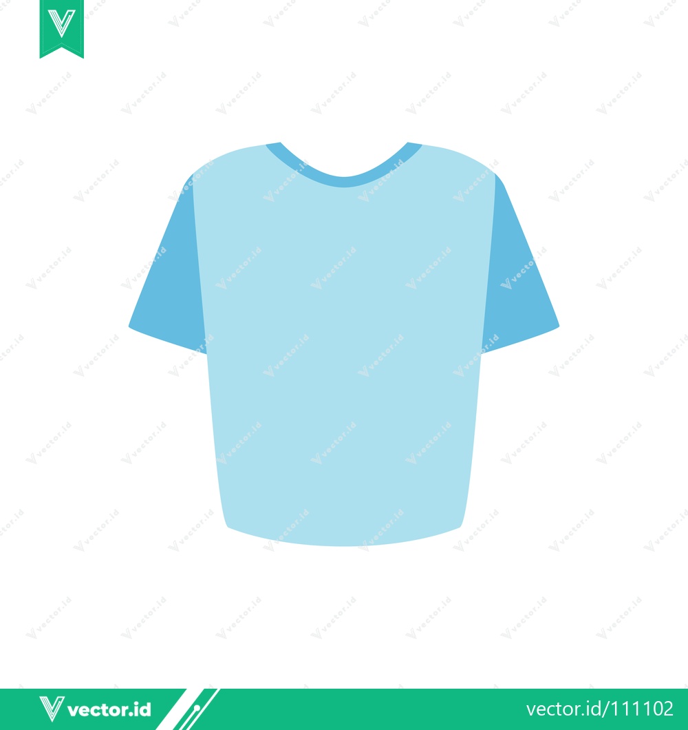 Premium Vector dari Simple Light Blue T-Shirt Graphic Design