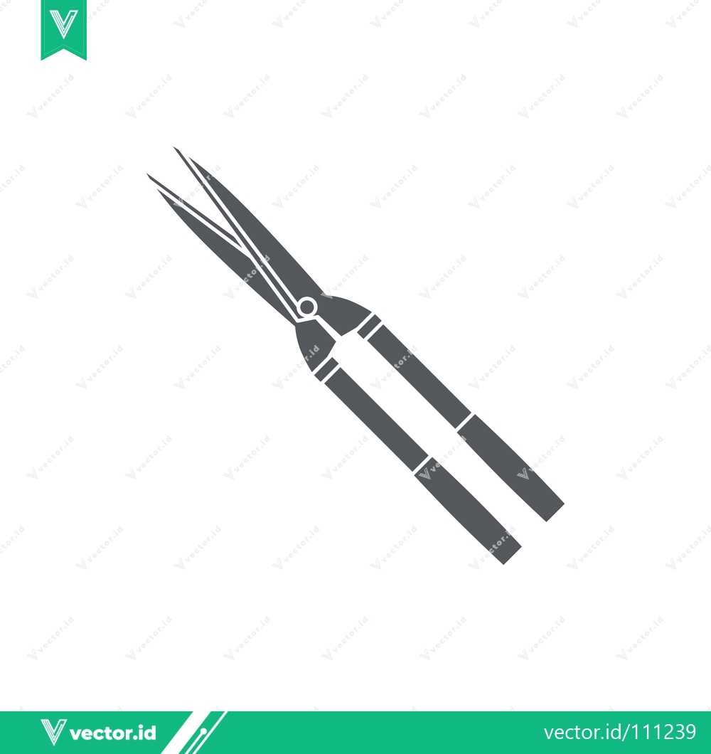 Premium Vector of Gardening Shears Icon Vector Illustration