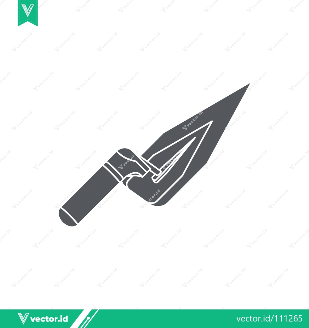 Premium Vector dari Illustration of a Trowel Tool for Construction and DIY Projects