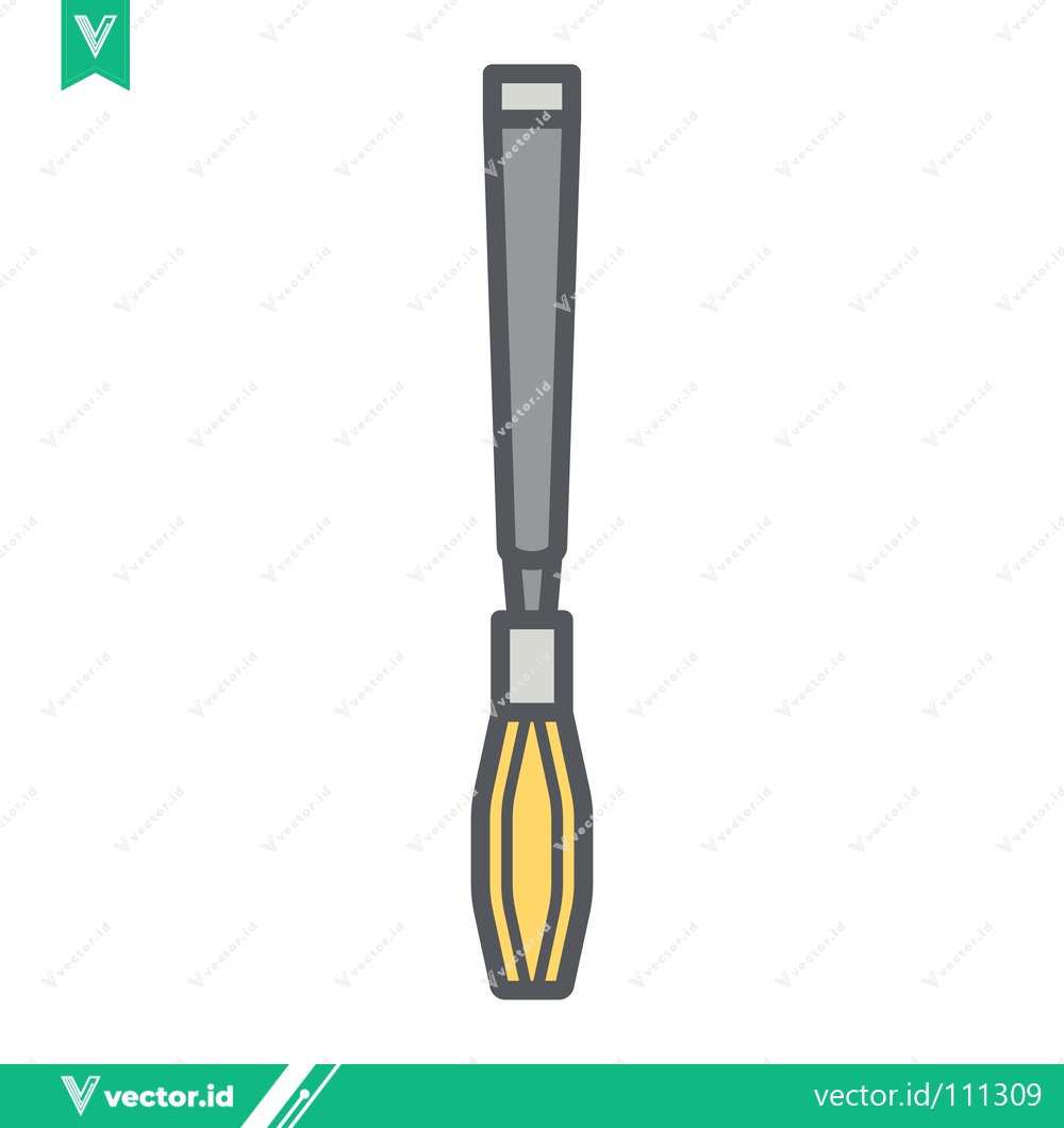 Premium Vector dari Illustration of a Chisel Tool