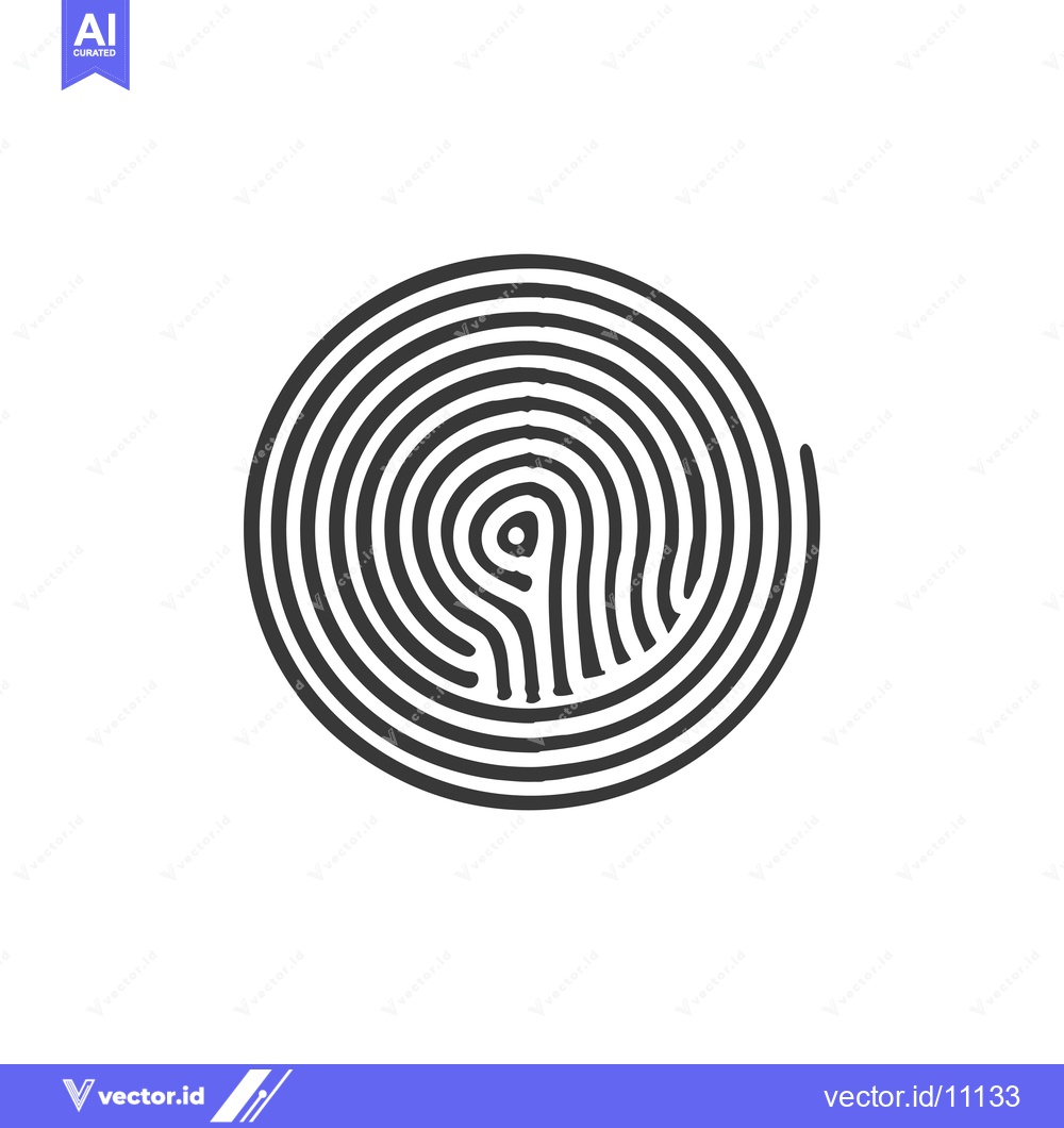 Premium Vector dari Abstract Circular Pattern with Concentric Lines and a Central Detail