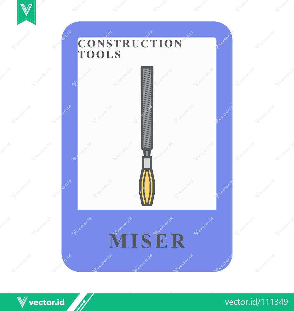 Premium Vector dari Illustration of a Miser Tool for Construction
