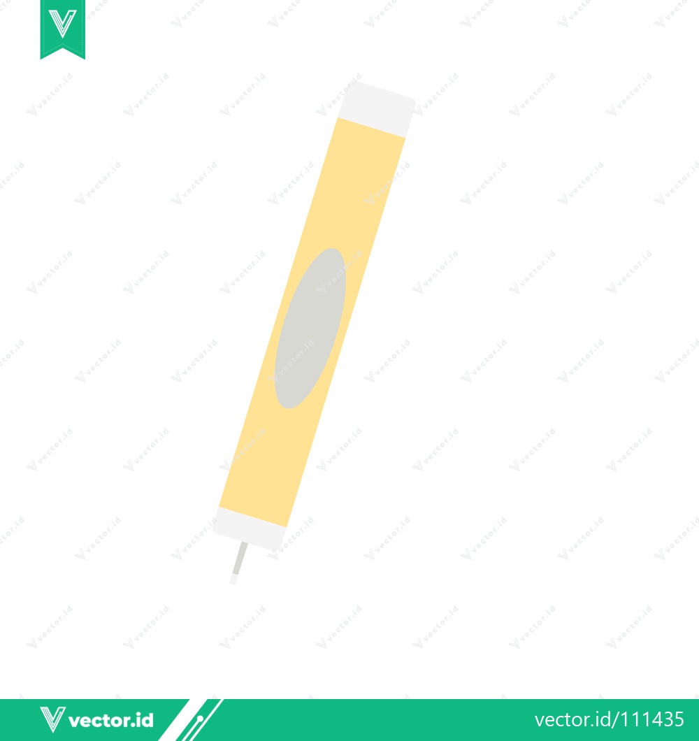 Premium Vector of Simple Yellow Highlighter Pen Illustration