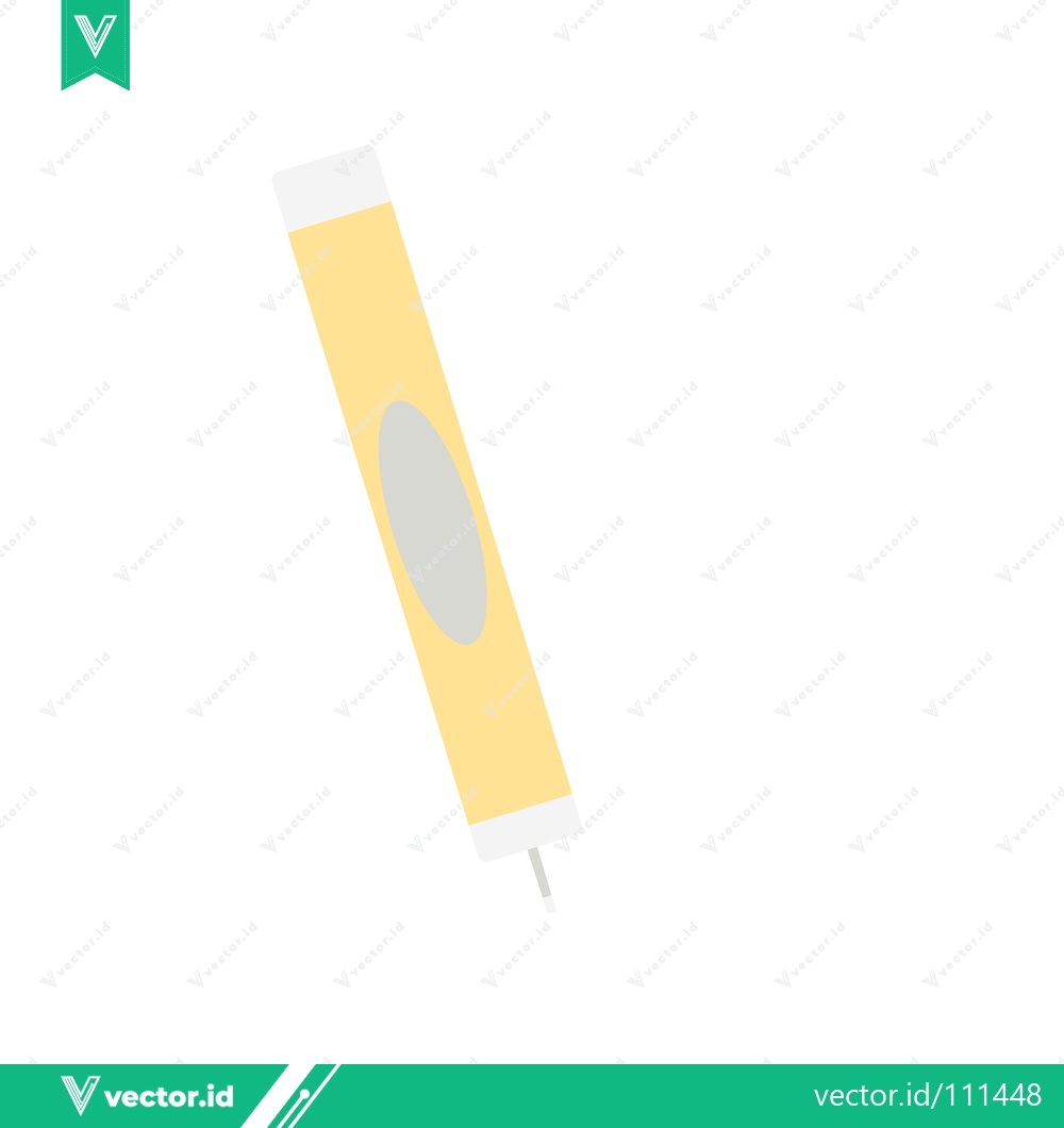 Premium Vector dari Yellow highlighter pen isolated on white background