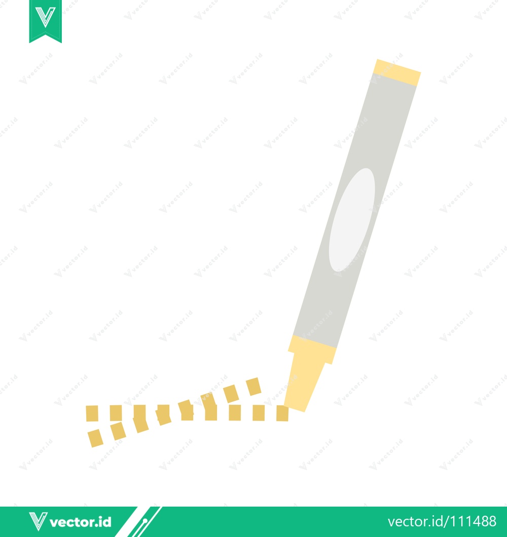 Premium Vector dari Marker Drawing Yellow Line Abstract Art