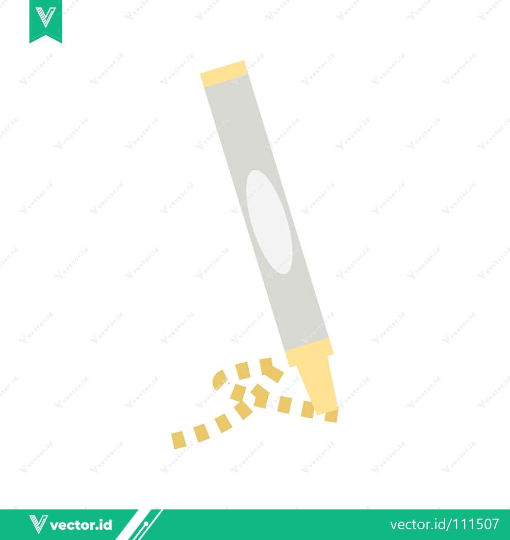 Premium Vector dari Illustration of a yellow marker drawing dots on a white background