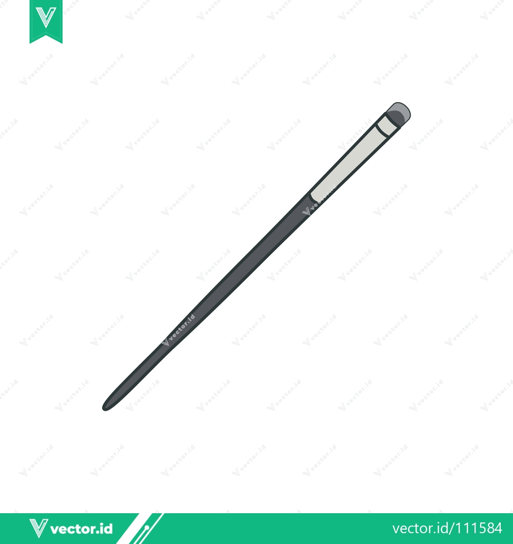 Premium Vector dari A Simple Illustration of a Sewing Needle