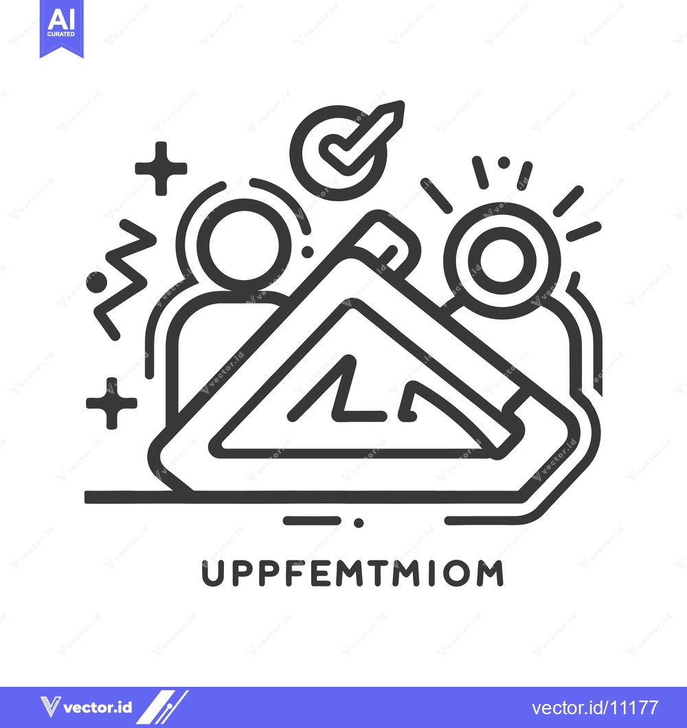 Premium Vector of Abstract Design with Checkmark, People, and a Geometric Shape