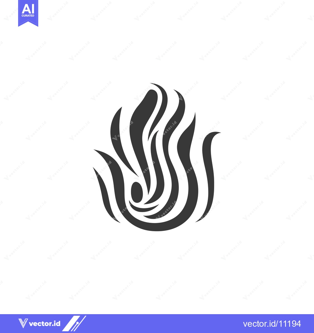 Premium Vector dari Abstract Design with Wavy Lines and Curves