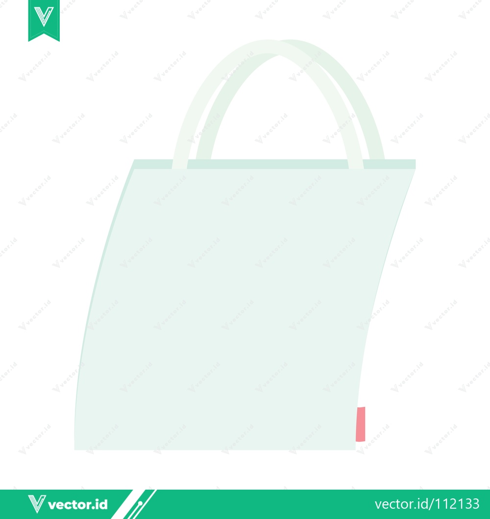 Premium Vector of Minimalist White Tote Bag Design Mockup