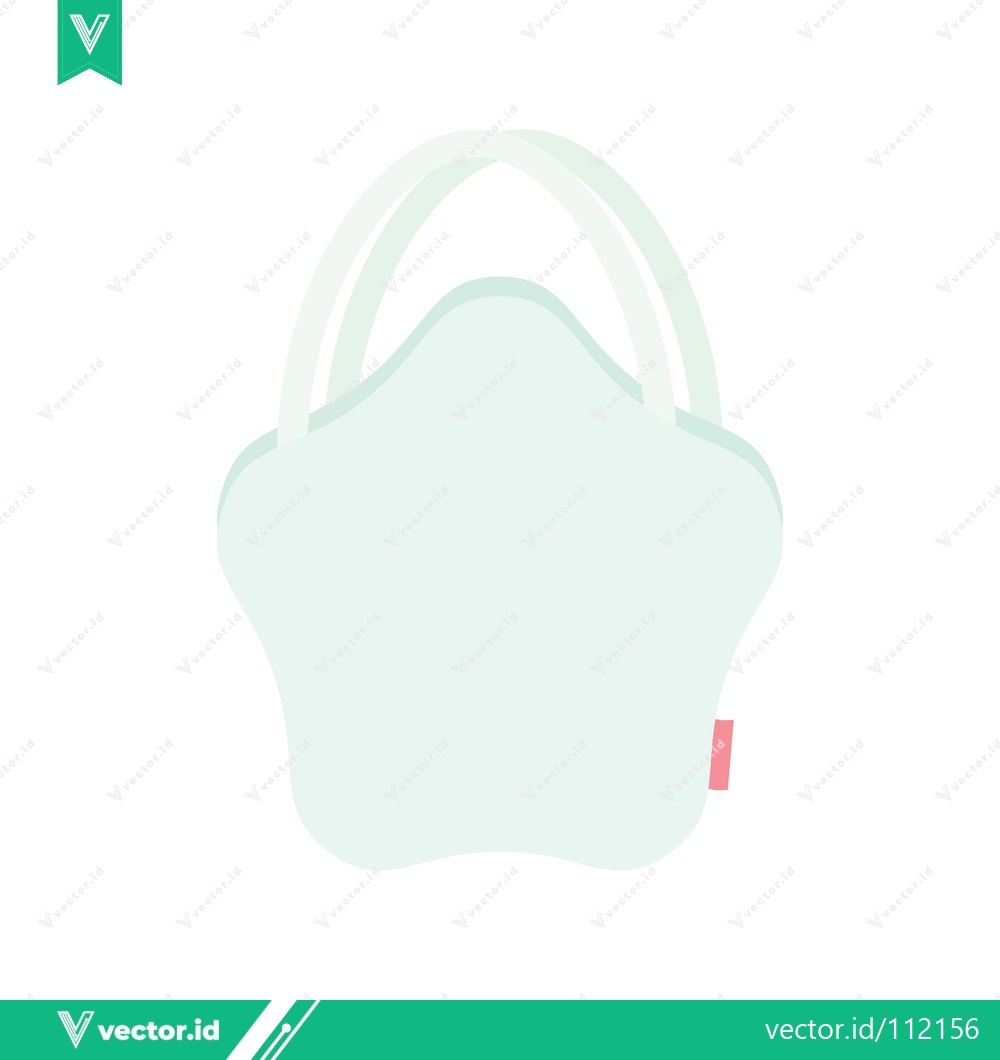 Premium Vector dari Cute Light Blue Star Shaped Handbag for Children