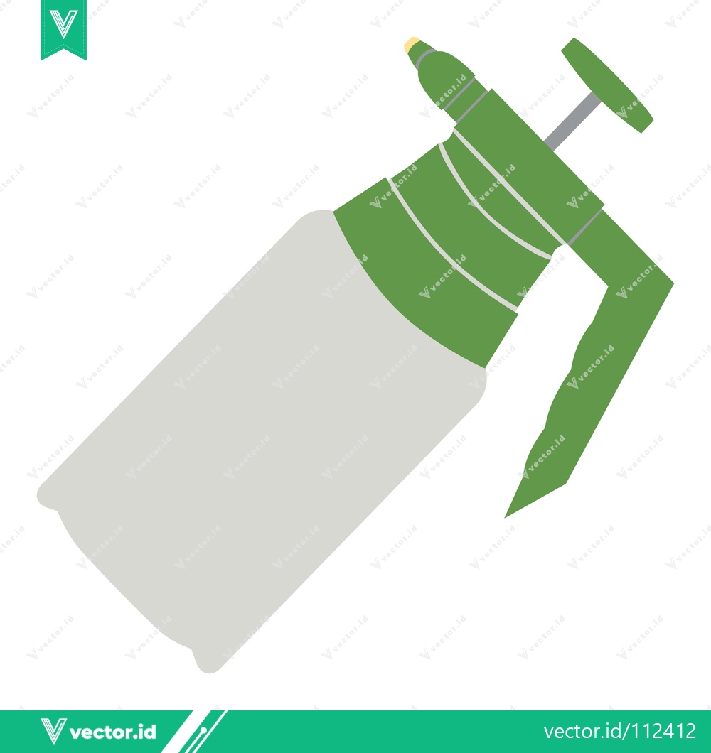 Premium Vector dari Green Garden Sprayer Tool for Watering Plants