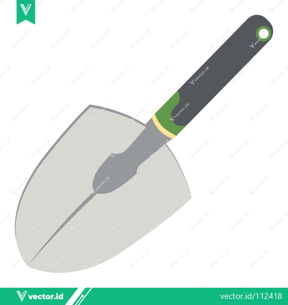 Premium Vector dari Illustration of a Garden Trowel Tool