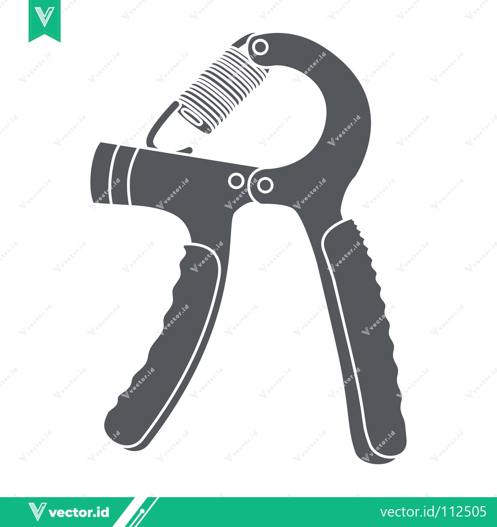 Premium Vector dari Hand Grip Strengthener Tool for Exercise and Fitness