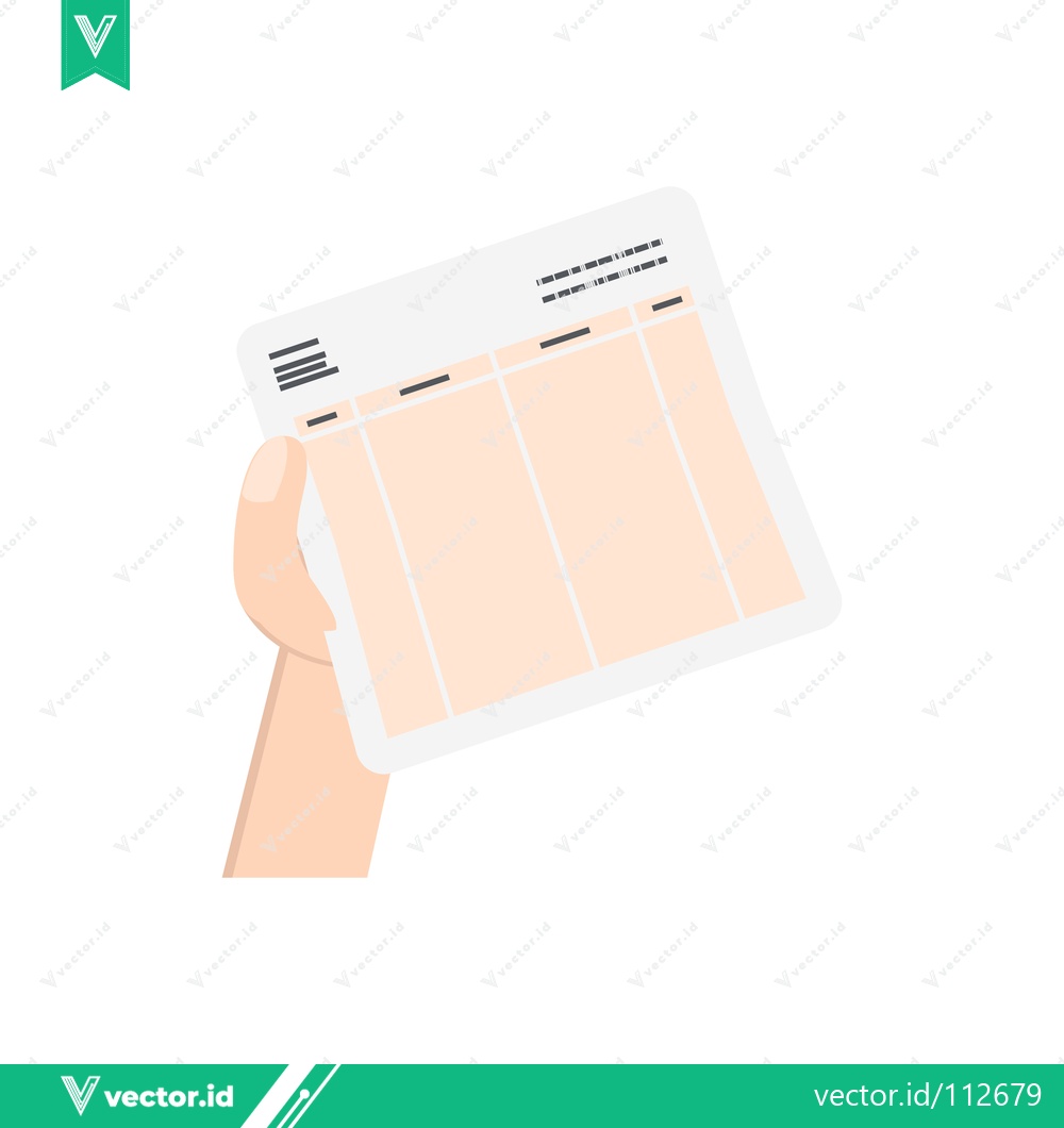 Premium Vector dari Hand Holding Sheet of Bandages for First Aid