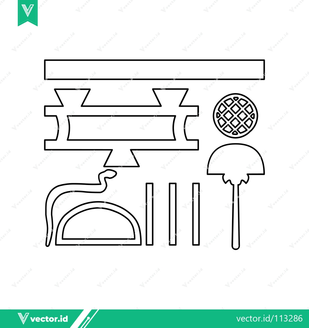 Premium Vector of Vector Illustration of Various Objects and Symbols