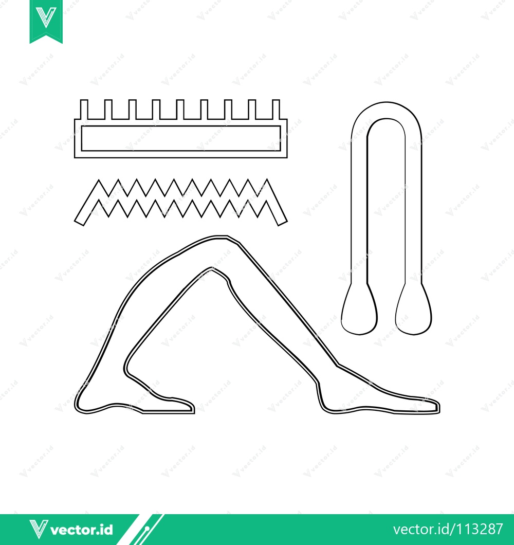 Premium Vector dari Abstract Line Art Elements for Design Projects