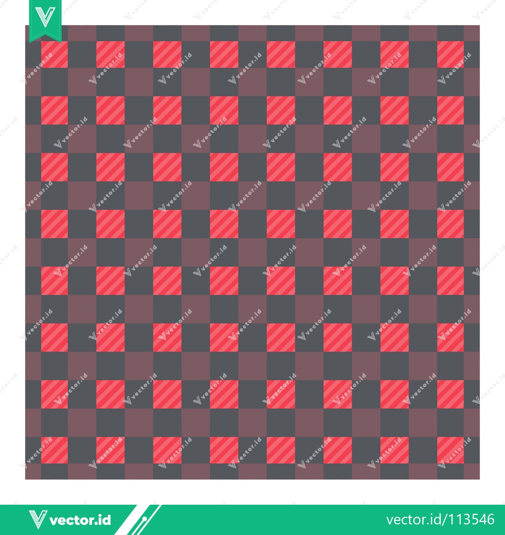 Premium Vector dari Red and Gray Buffalo Plaid Pattern Seamless Background