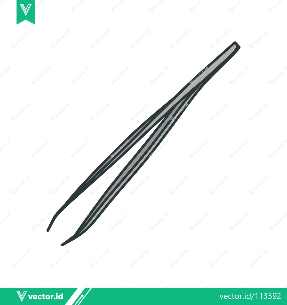 Premium Vector dari Precision Tweezers Tool for Detailed Work