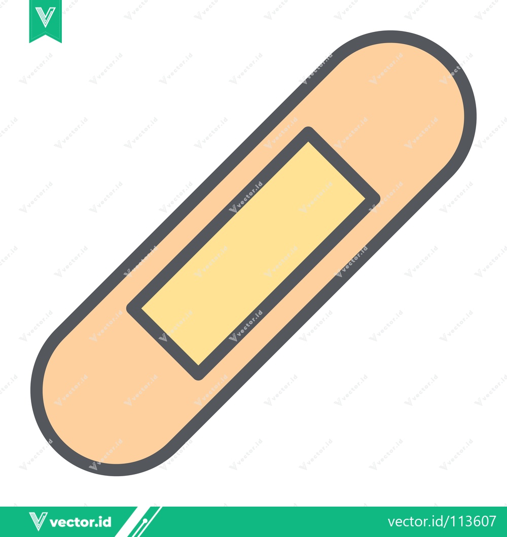 Premium Vector dari Simple Illustration of a Bandage for Medical Needs