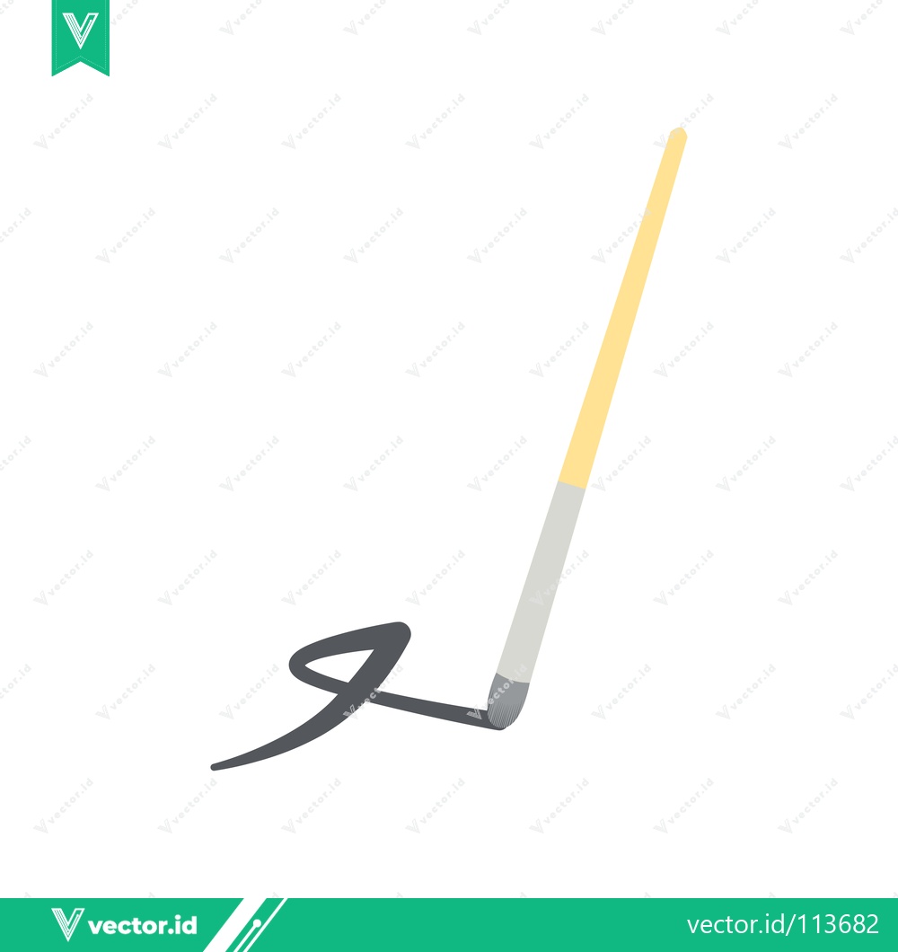 Premium Vector dari Minimalist Illustration of a Calligraphy Pen Drawing a Swirl