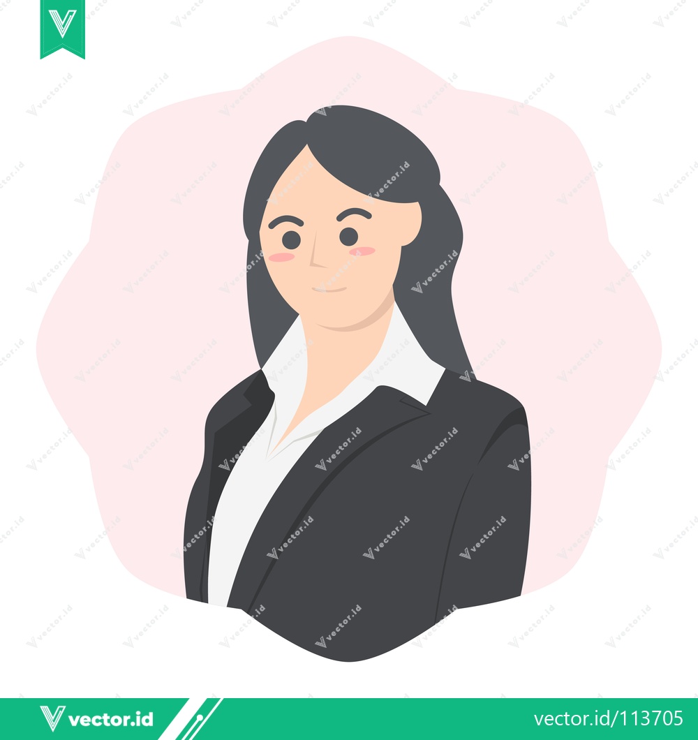 Premium Vector dari Professional Business Woman in Formal Attire