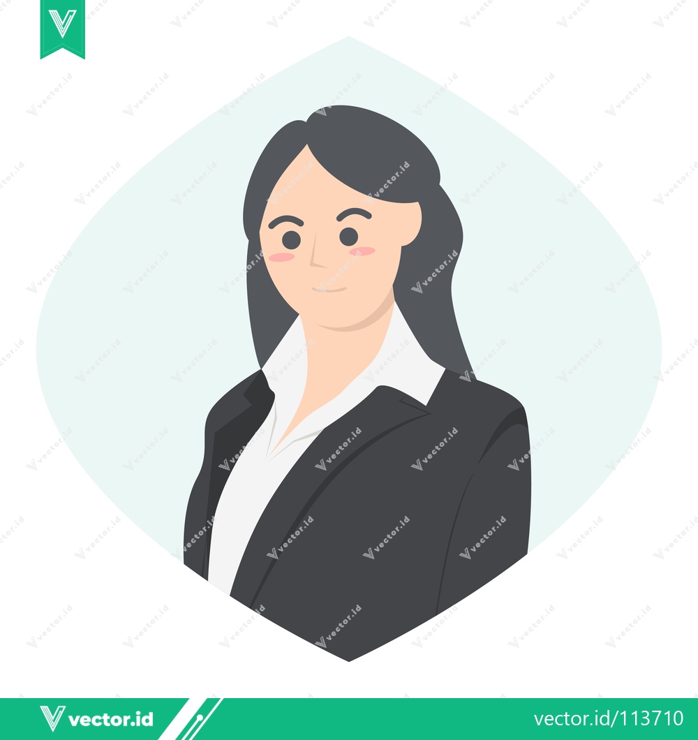 Premium Vector of Professional Businesswoman in a Suit Confident and Empowered