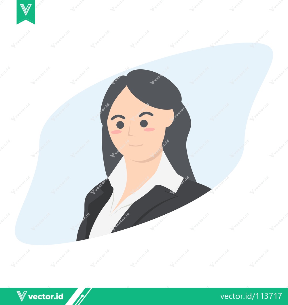 Premium Vector of Professional Woman in Business Attire Confident and Focused