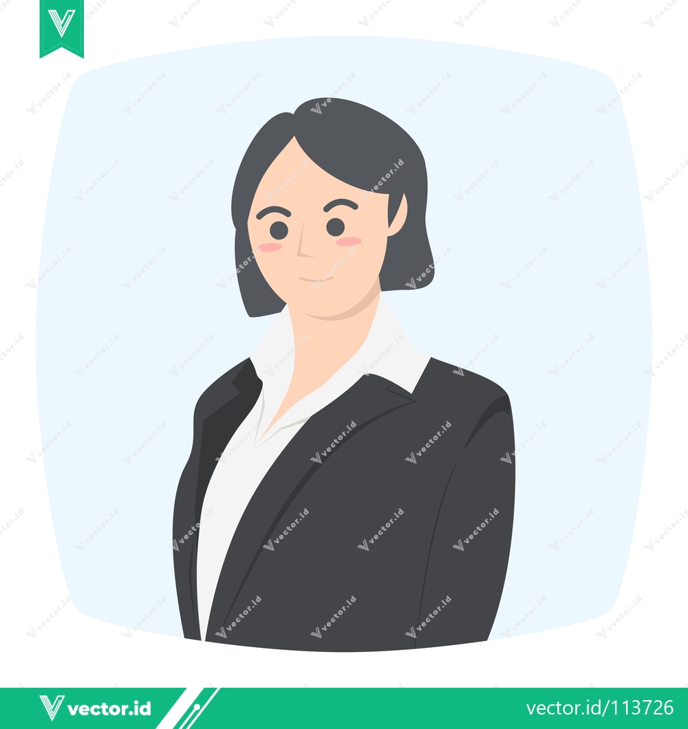 Premium Vector dari Professional Businesswoman in a Suit Confident and Ready
