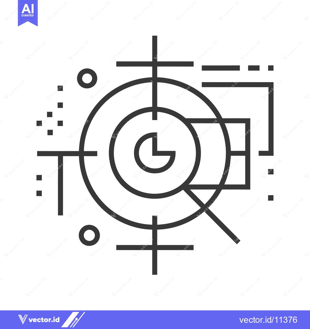 Premium Vector dari Abstract Geometric Design with Circular and Rectangular Elements