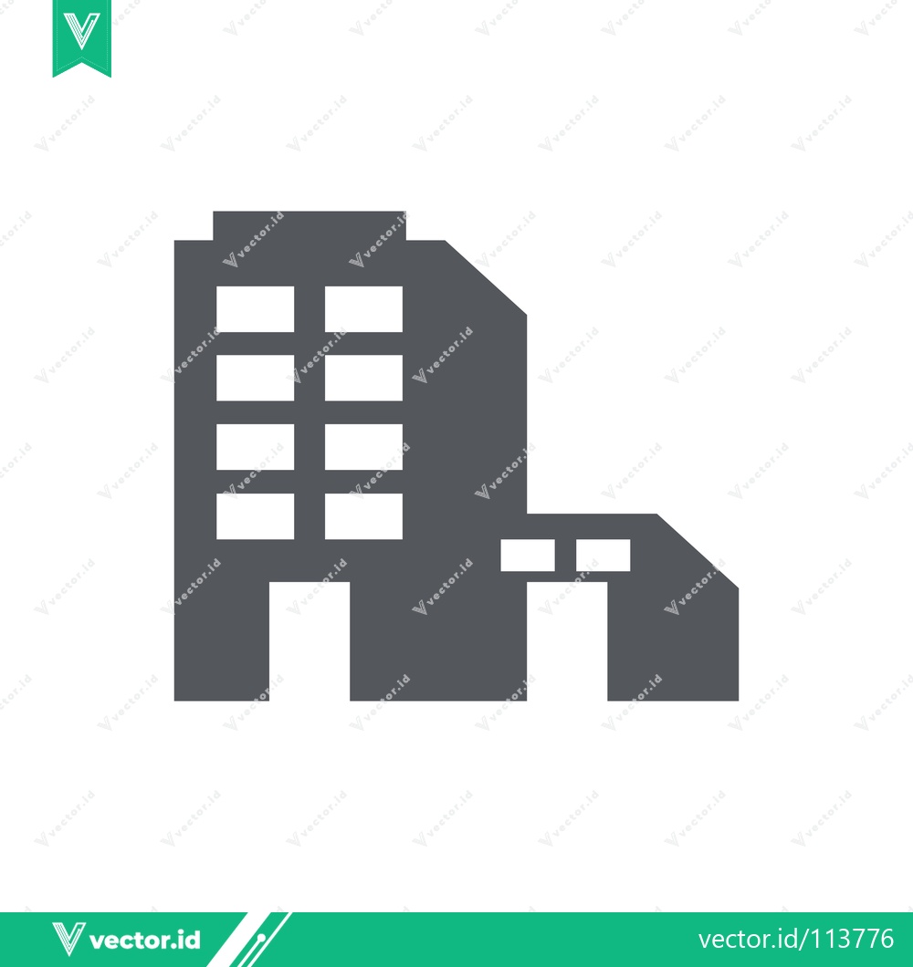Premium Vector dari Modern Office Building Icon