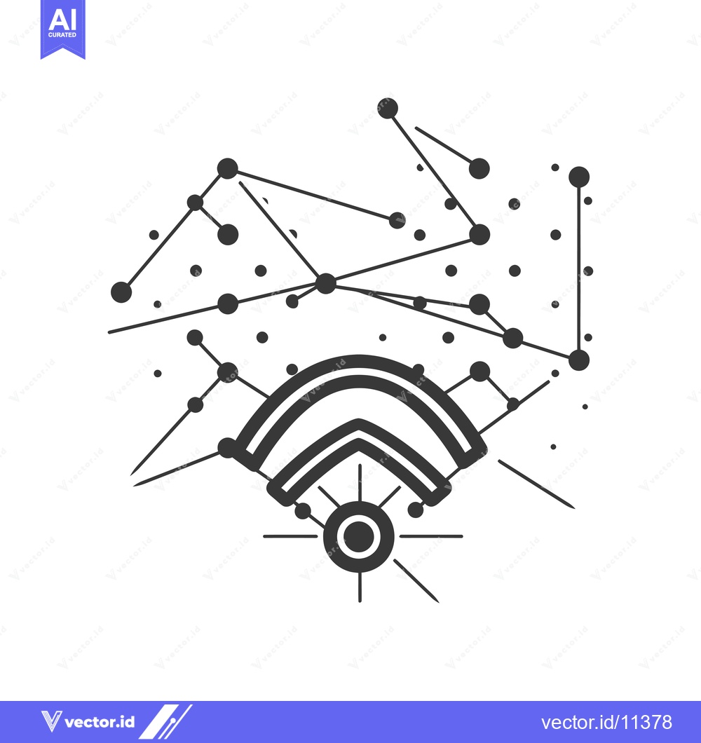 Premium Vector dari Abstract Geometric Design with Circular Elements and Lines