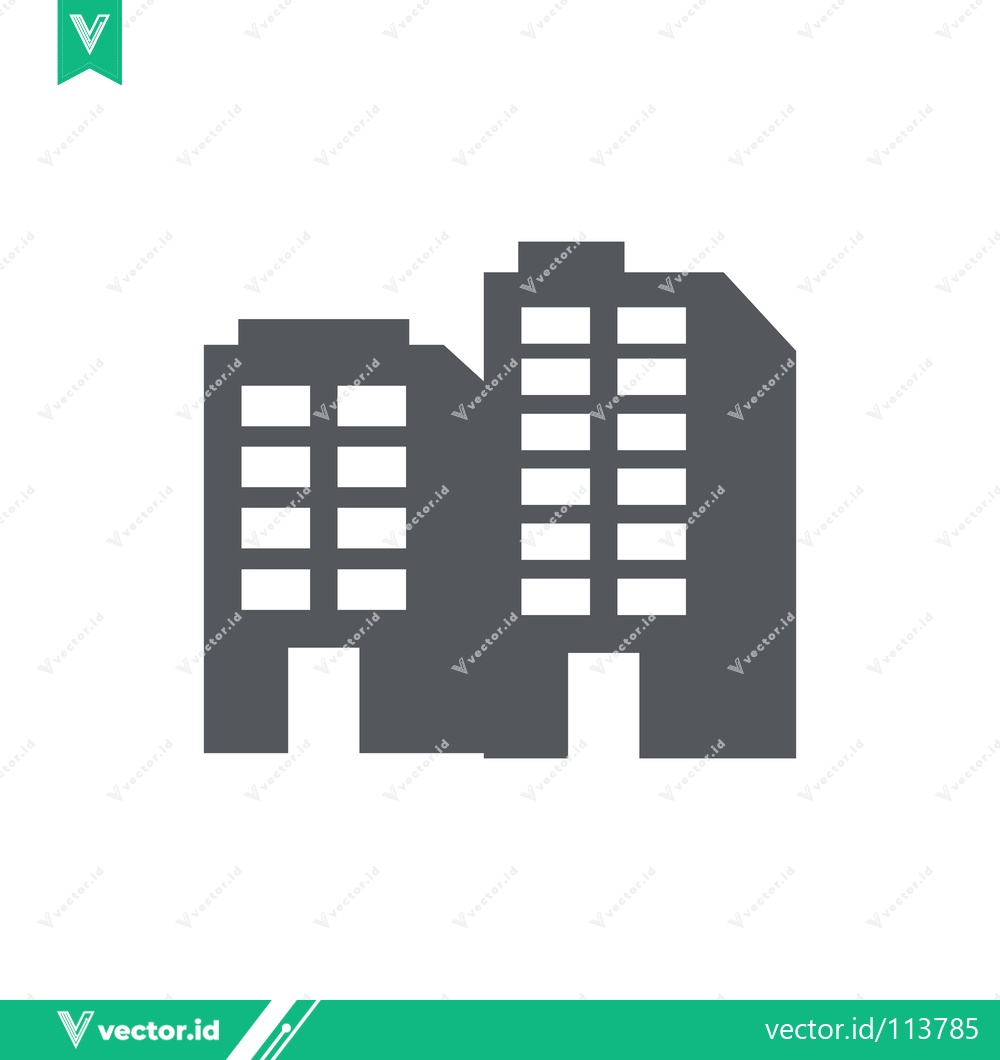 Premium Vector dari Modern Office Buildings Icon