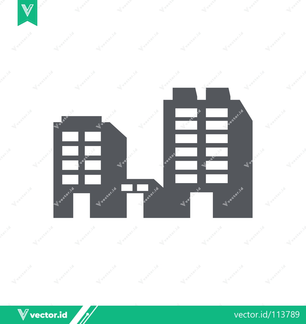 Premium Vector dari Modern Office Building Icon