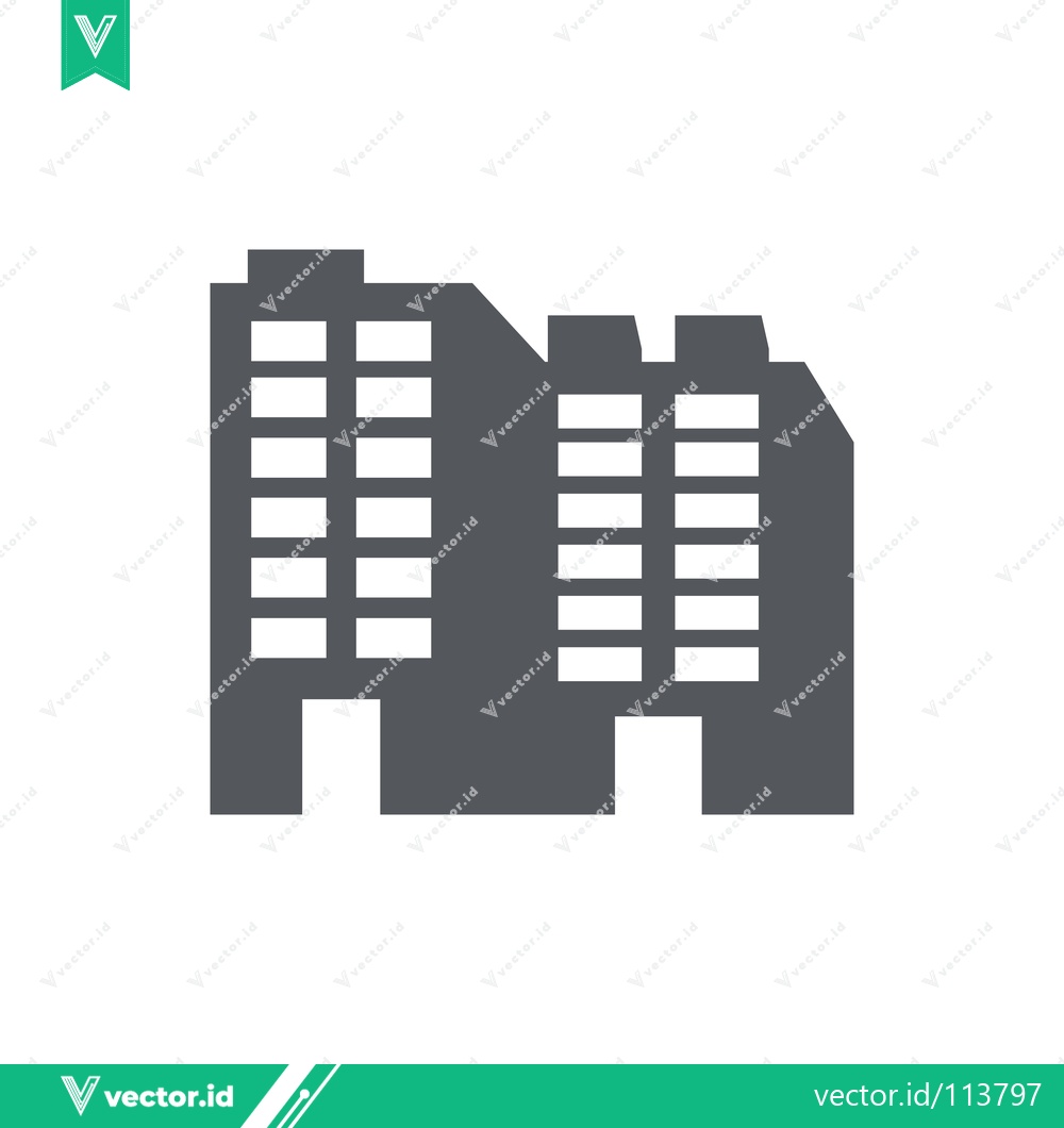 Premium Vector dari Modern Office Building Icon
