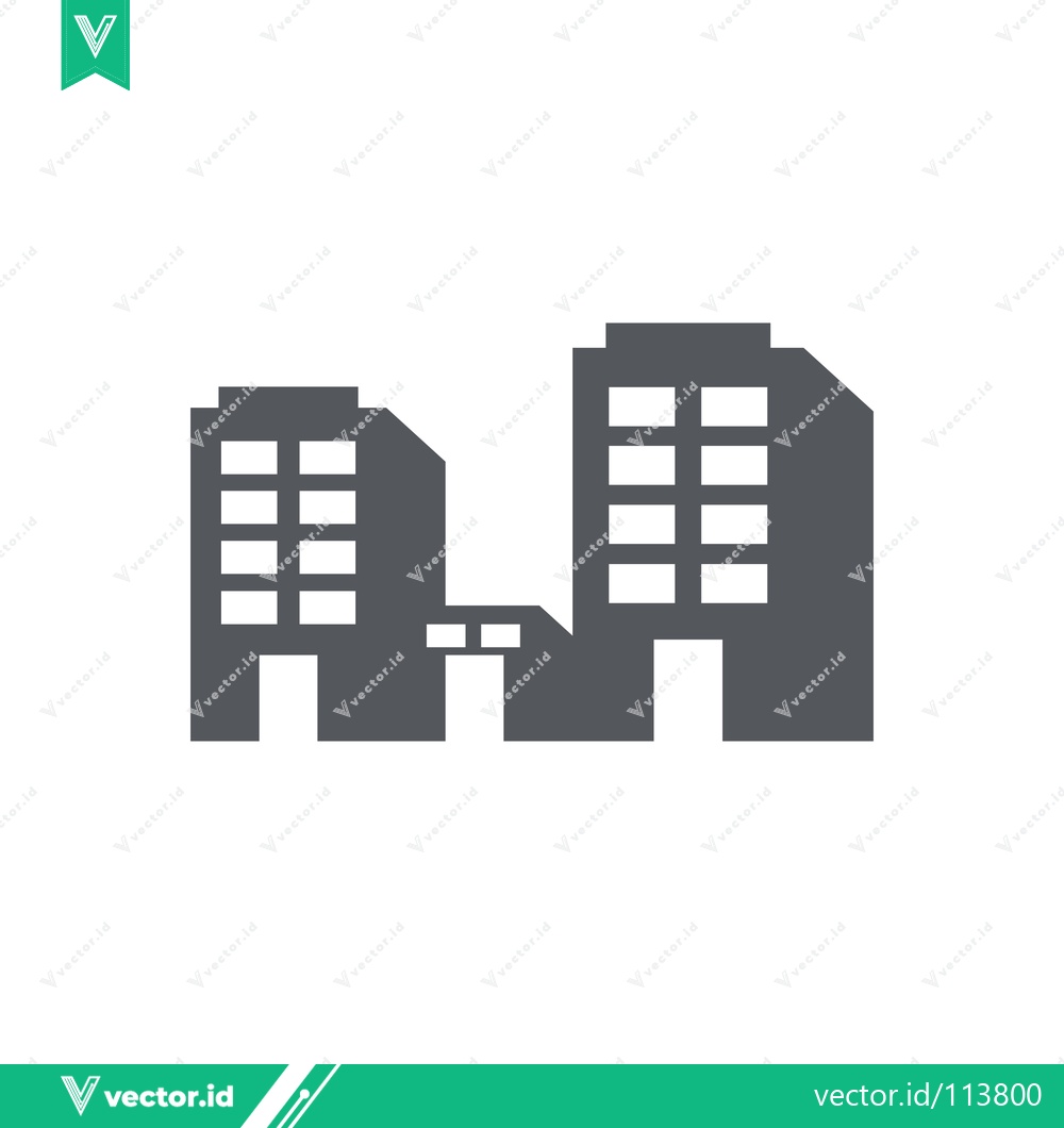Premium Vector dari Modern Office Building Icon