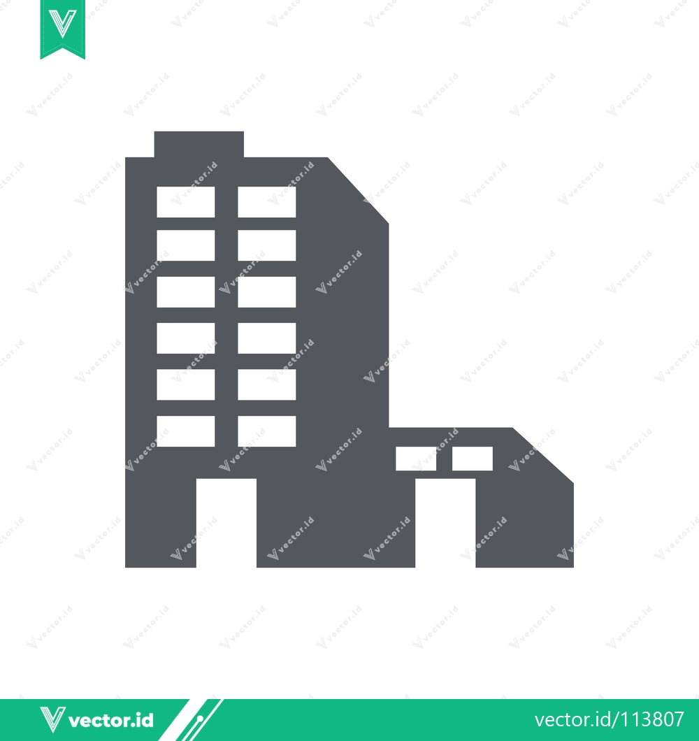 Premium Vector dari Modern Office Building Icon
