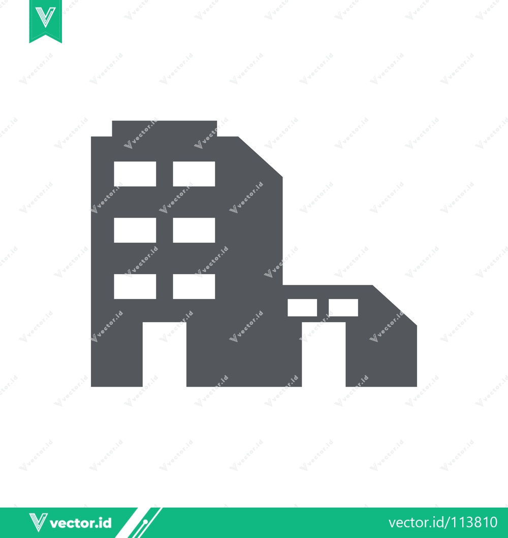 Premium Vector dari Modern Office Building Icon