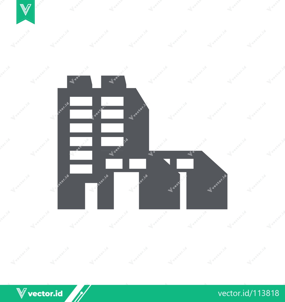 Premium Vector dari Modern Office Building Icon