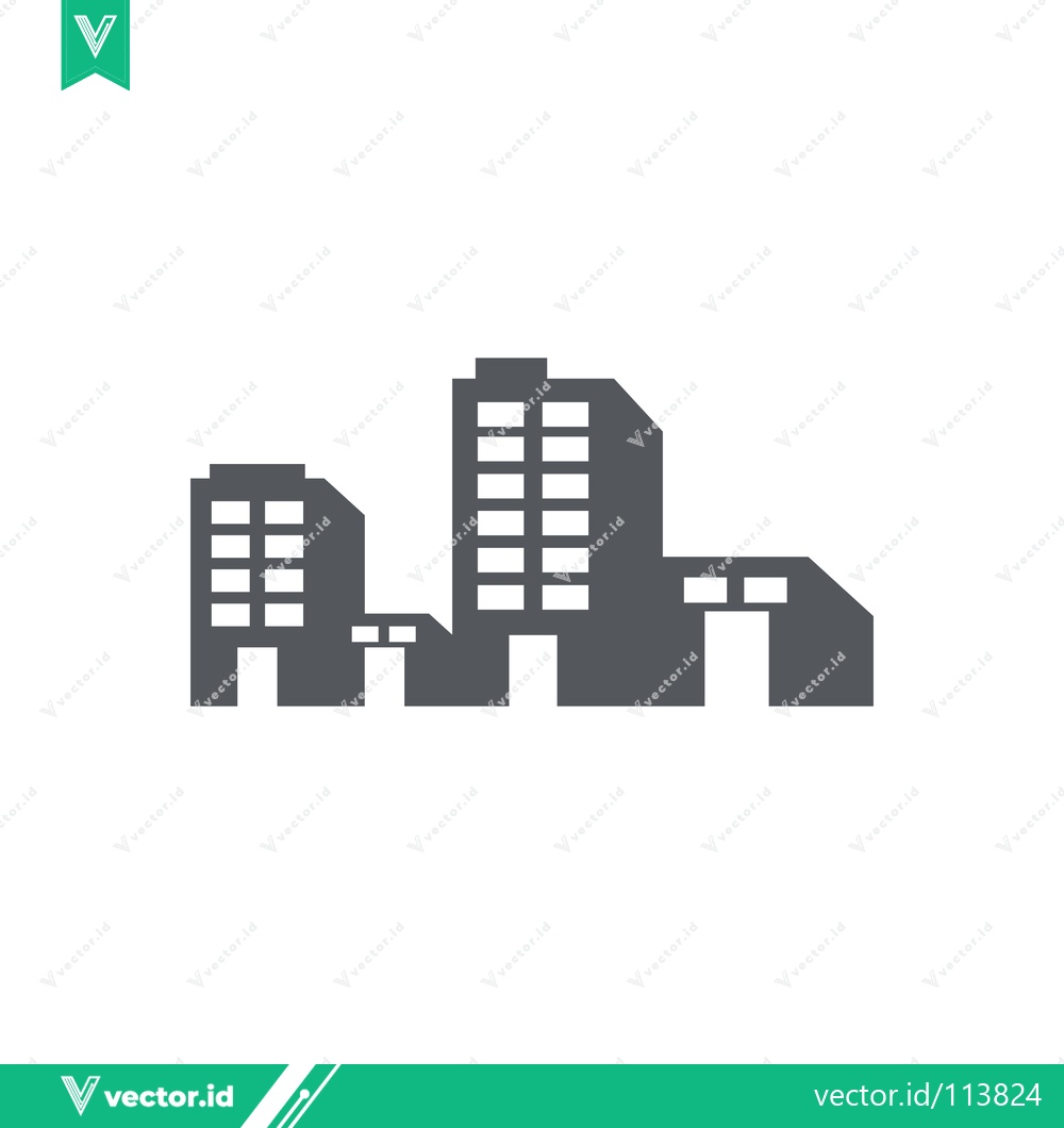 Premium Vector dari Modern Office Building Icon