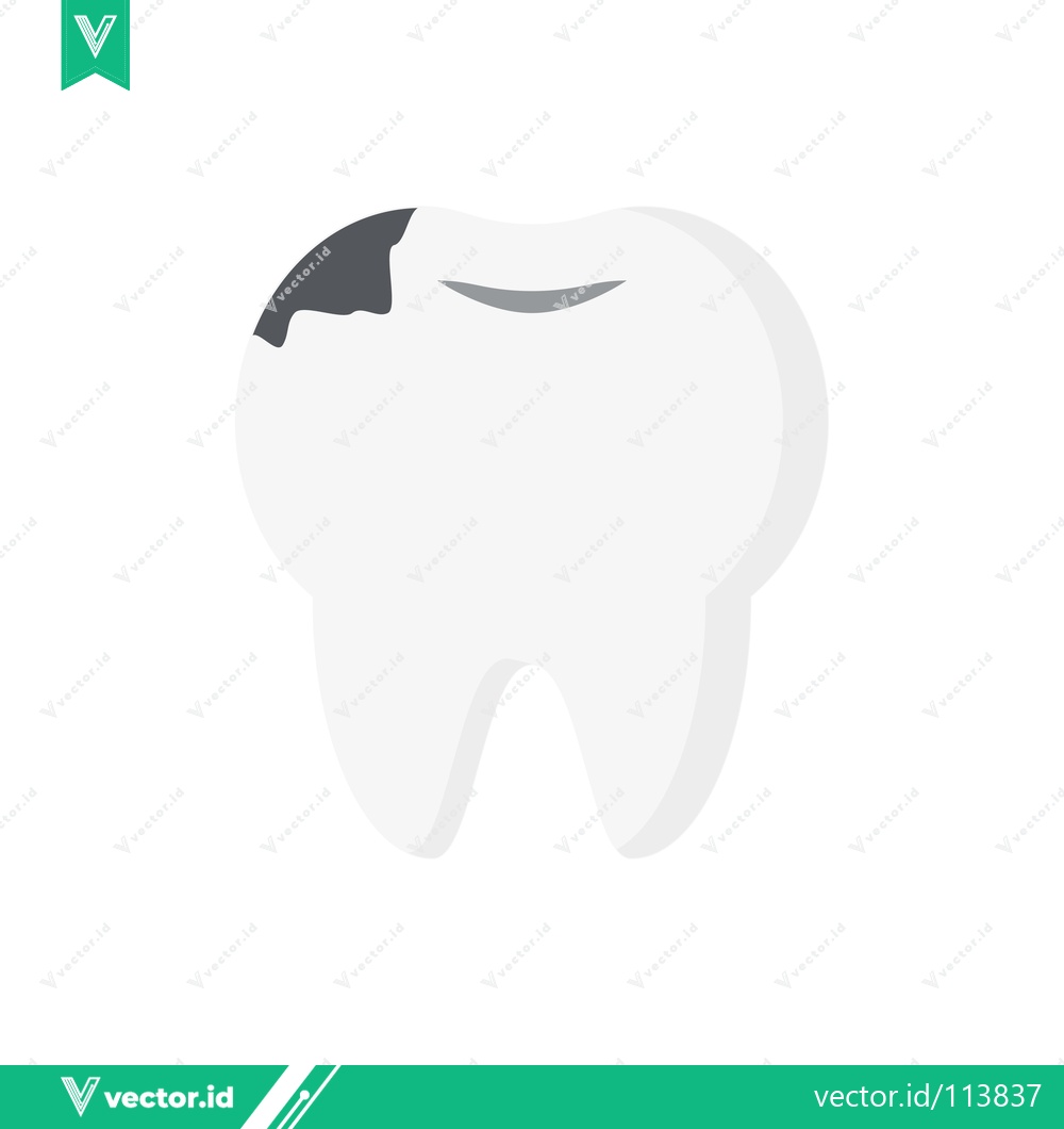 Premium Vector of Illustration of a Cavity in a Tooth