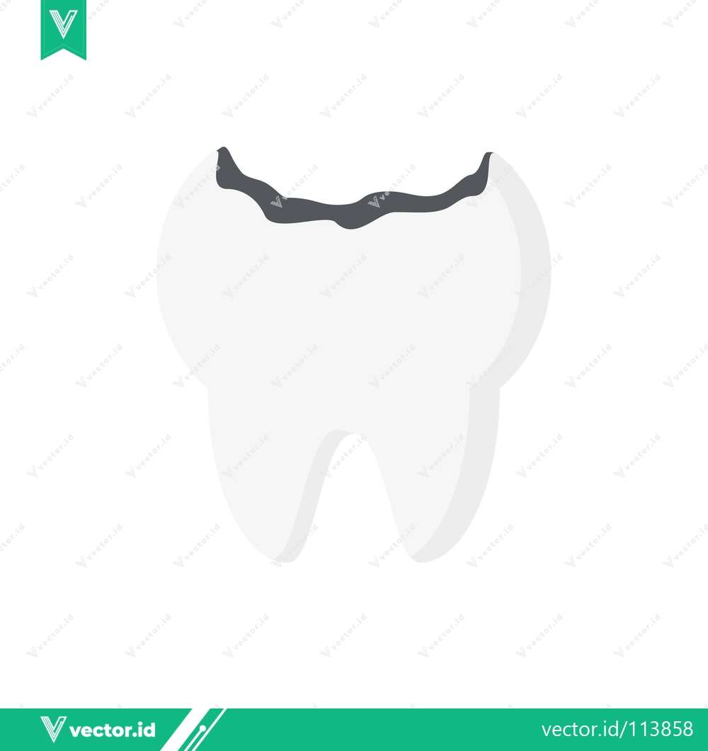 Premium Vector of Illustration of a Cavity in a Tooth